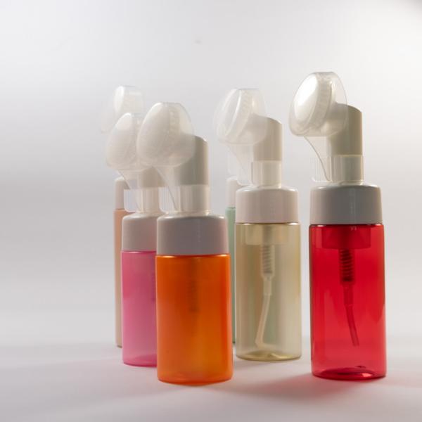 Ясная пластиковая бутылка насоса пены мыла распределителя 150ml для мытья стороны