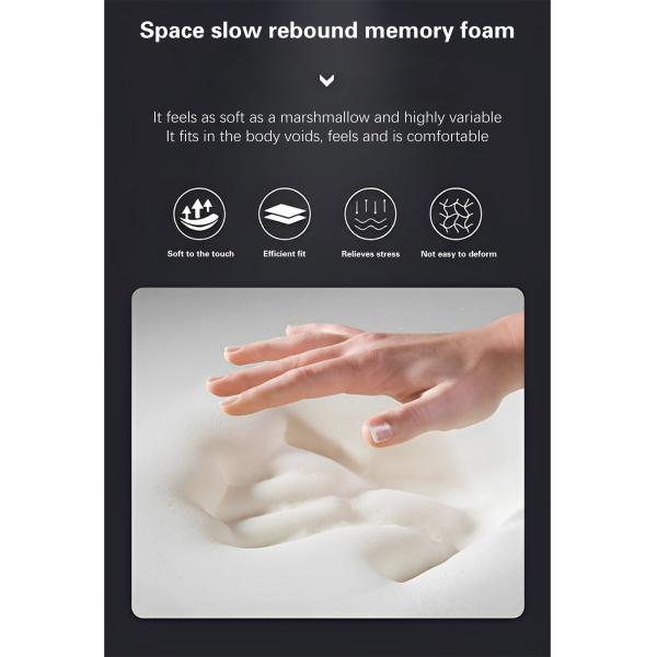 JOURM Soft Memory Foam Mattress Knitted Fabrics Topper and Orthopedic Design for Sleep