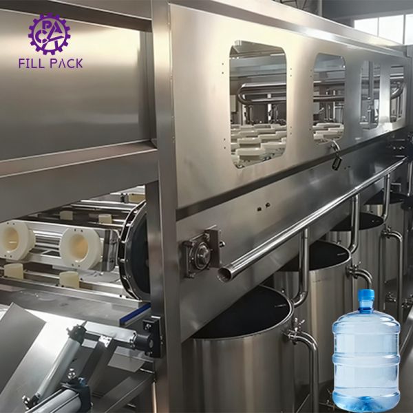 Stainless Steel 304 1200BPH Drinking Water Filling Machine
