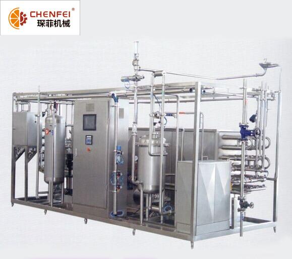 Tubular UHT Sterilizer Machine 100kg/H For Fruit And Vegetable Juice