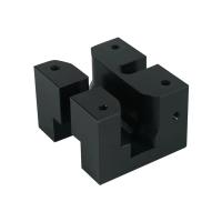Black Custom Machined Plastic Parts CNC Turning Milling POM Nylon ABS Parts
