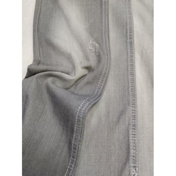 Gray Color 6.8oz Light Weight 61%Lyocell Twill Style Stretch  Denim Fabric 69/71'' Full Width For Summer Jeans
