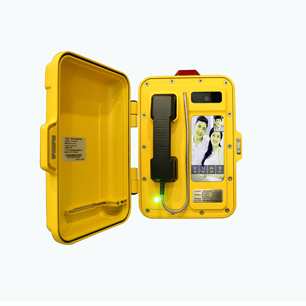 Столкновение IK07 двухстороннего телефона видео промышленного погодостойкого анти-