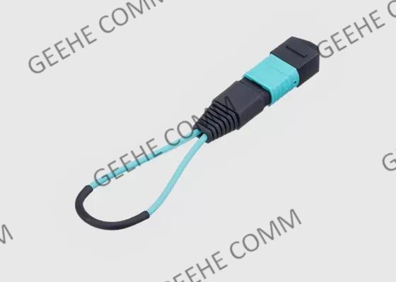 0.3m OM4 MPO MTP Fiber Optic Loopback Adapter