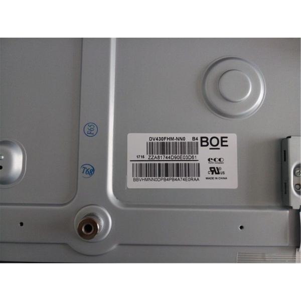 BOE 43 Inch Large LCD Display Screen 400CCD / M2 Brightness For Advisement Player