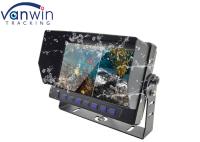 AHD dois rachou o monitor impermeável do carro 1080P com polegada IP69K7