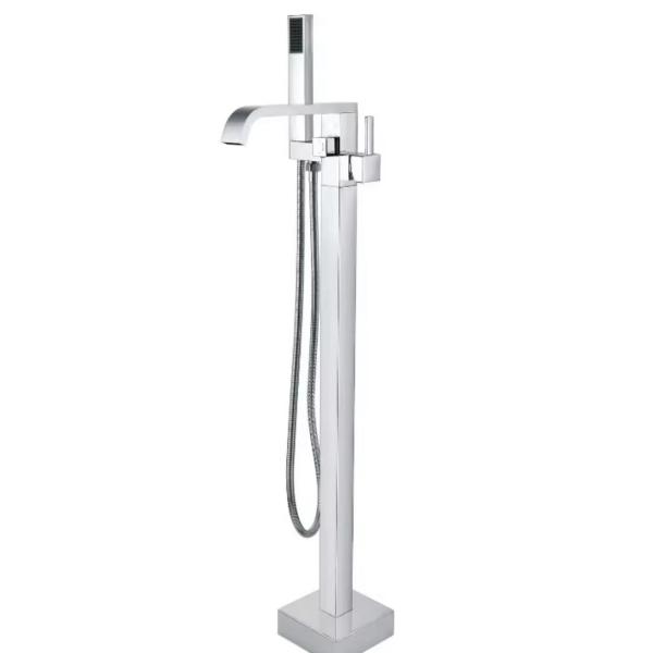 Accessoires de baignoire en cuivre chrome de 6 pouces