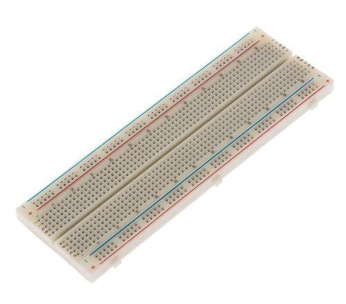 MB-102 Color Solderless Breadboard Back Side With Adhesive Paper