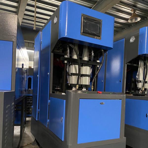 Máquina de sopro de PET de 200 mm de diâmetro de pescoço com duas cabeças, fácil de operar e fácil de usar