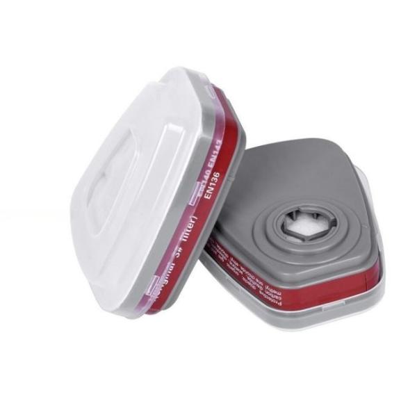 Anti Organic Acid Gas Respirator Cartridge with Bayonet Connection for Easy Twist On and Off