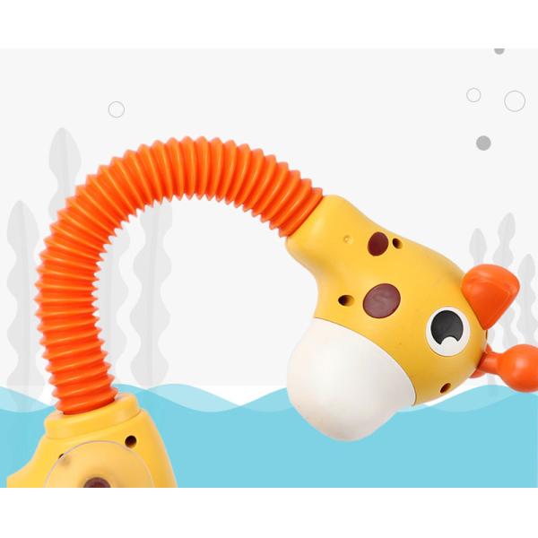 Automatic Circulating Water Spray Electric Giraffe Shower for Children's Bathroom Toy