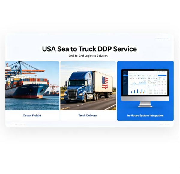USA Sea To Truck DDP Service For Reliable Door To Door Logistic