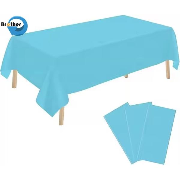 Disposable PE Table Cloths: Durable, Waterproof, Plastic Table Covers, Custom Sizes & Colors, HDPE/LDPE for Household Use