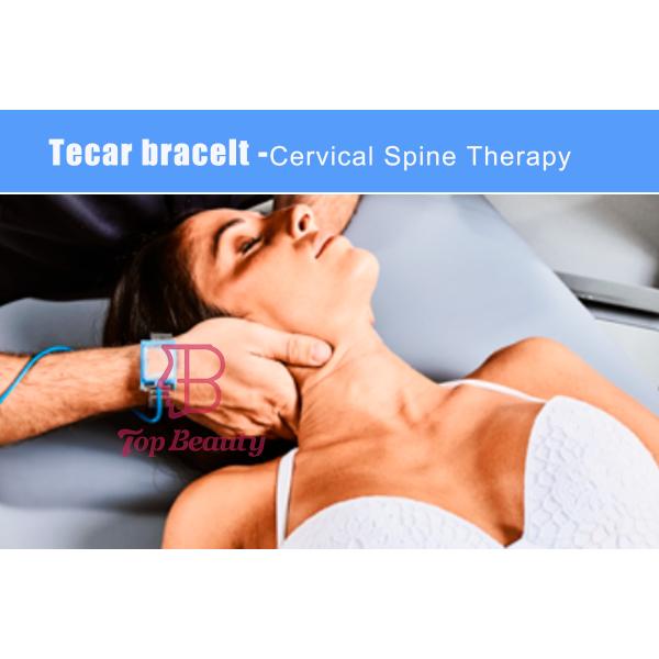 Máquina Tecar portátil 448Khz Fisioterapia RET CET RF Equipo de rehabilitación de dolor corporal y diatermia