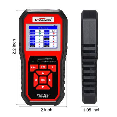 La promptitude automatique du système I/M de RGE de l'outil de diagnostic Obd2 AL519 surveille le système d'EVAP