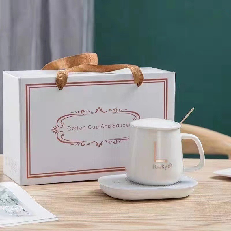 Ceramics 55 Degree Thermostatic Ceramic Cup/Mug in Custom Logo and Color Gift Package