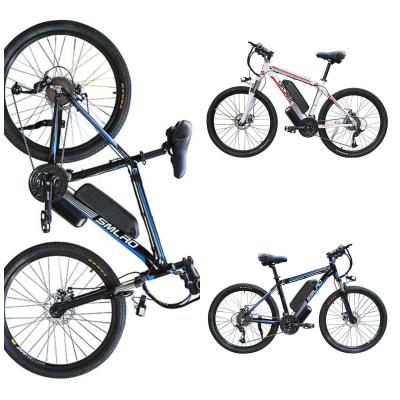 Folding 27.5 Inch Electric Mountain Bike 6061Alu Frame With 48V 500W Motor