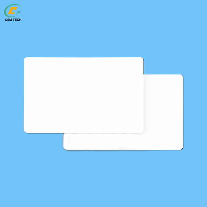 Inkjet PVC Card with CR80 Size, Glossy Surface, and Non-Fluorescence for ID Printing