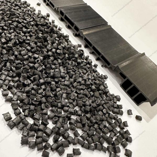 SGS Certified Extrusion Grade Granules Glass Fiber Modification Nylon Pa66 For Thermal Break Strips