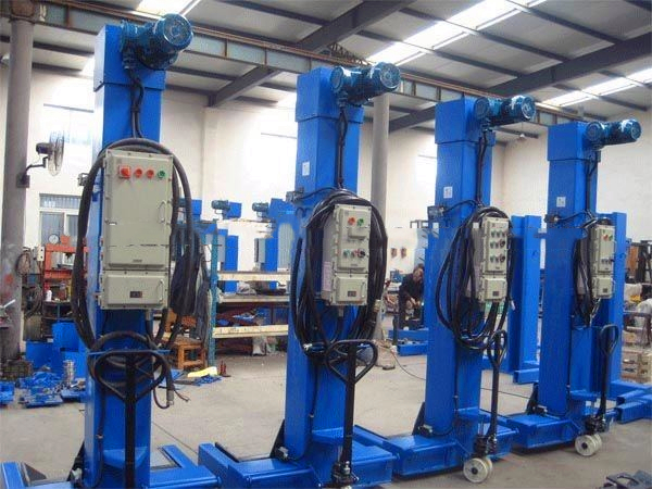 4 Четырехстоечный автомобильный подъемник для тяжелых грузовиков