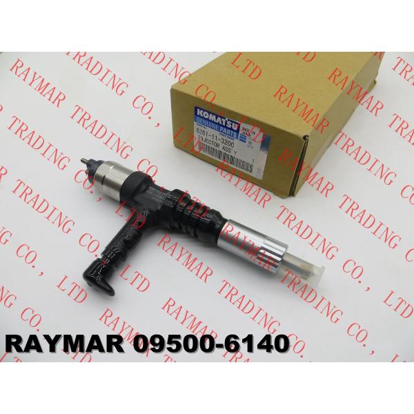 DENSO Genuine common rail fuel injector 095000-6140 for KOMATSU SAA6D140E-5 6261-11-3200, 6261113200
