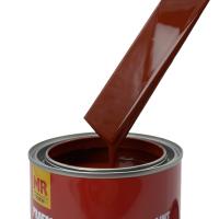 M207 de hierro rojo 2K pintura de automóvil restaurador pintura de automóvil adherencia fuerte muestras libres