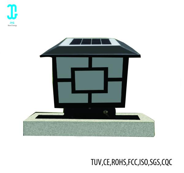Black Solar LED Outdoor Landscape Lighting Solar Led Walkway Lights 6500K