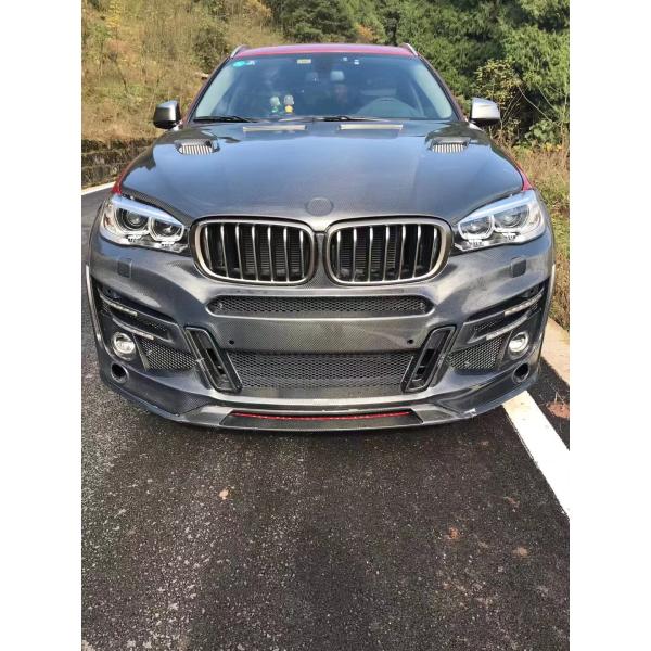 Venta para BMW X5 X6 F15 F16 Capó de fibra de carbono Capó de fibra de carbono X5 X6 tapa de fibra de carbono