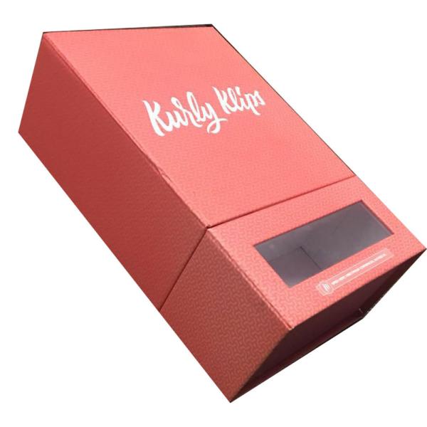 Коробка шоколада ювелирных изделий красных магнитных подарочных коробок уникальная изготовленная на заказ косметическая