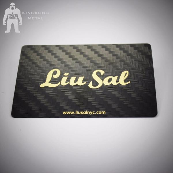 Customised Luxury Membership Metal Vip Cards Plated  For Business Gift   Logo Printed