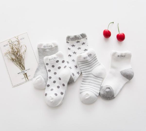 Thermal Lovely Newborn Baby Socks / Thick Baby Socks Eco Friendly Customized Logo