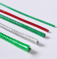 Cuerda de acero cubierta de goma galvanizada Ring Fixed Lifting And Hoisting