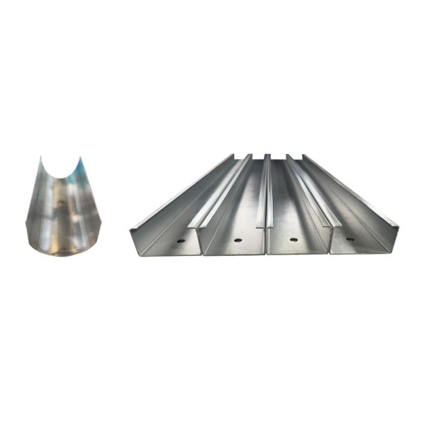 Steel Profile Fast Change Casstte C U Purlin Roll Forming Machine Two Functions