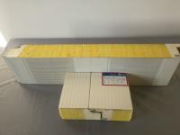 Glasswool Pir Polyurethane Sandwich Puf Panels para o ODM da sala fria