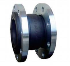 NBR EPDM Water Pipe Fittings Flanged Rubber Expansion Joint PN10 / PN16