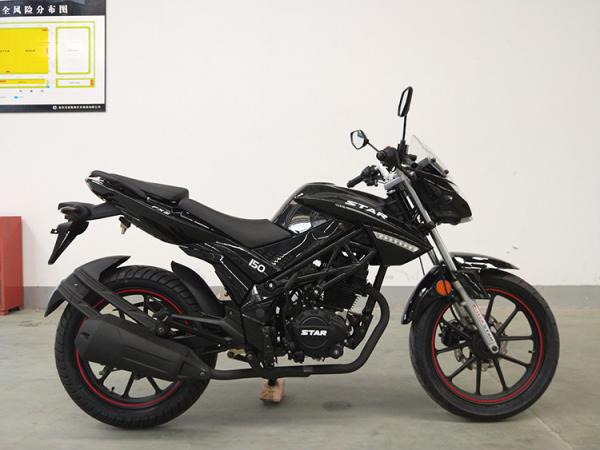 Electric Kick Start Small Sport Touring Motorcycles 1350mm Wheel Base