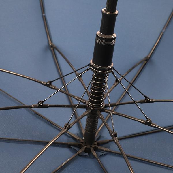 Wooden Hook Handle 8 Rib Umbrella with Customized Company Branding and 190T Pongee Fabric