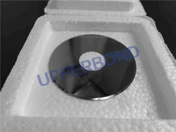 Lame ronde de remplisseur de papier pour la coupe de filtre de cigarette montée dans la machine de production de cigarette