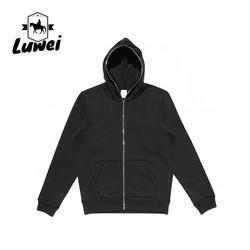 Pull Over de tamanho grande Camisa de ginástica Felpa Uomo Camisa de desporto de algodão poliéster Camisa com fecho fechado Face Streetwear Hoodie