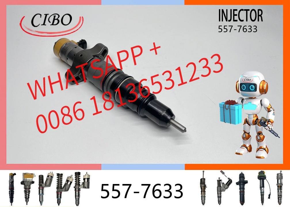 original 557-7633 Diesel Fuel Injector 5577633 263-8218 328-2574 10R-7222 for  C7 C9 Engine E330D E336D Excavator Replacement for OEM 387-9433 original new injector