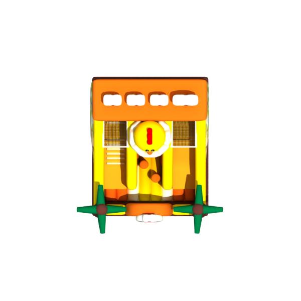 Eventos comerciales inflables Parque divertido Niños inflables Pollo dibujos animados Puñeteros con combinación de diapositivas