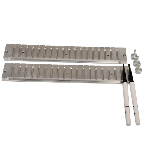 18 Hole Eyebrow Pencil Cosmetic Mold Aluminum Alloy Hot Filling