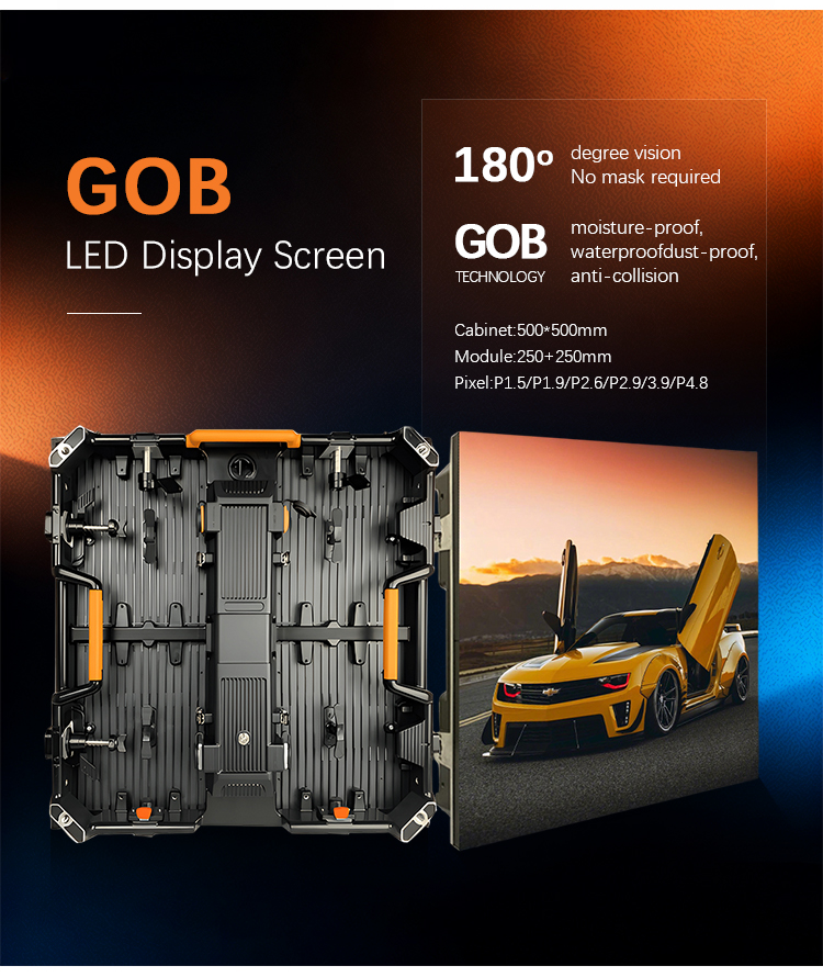 Best Quality Customized Indoor Digital HD Poster LED Display Panel Stage LED Screen for Concert