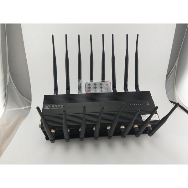 16 antenna mobile Signal Jammer 2G / 3G / 4G / VHF / LoJack desktop shield high power mobile phone signal jammer