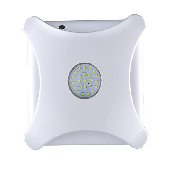 ABS Material 6 Inch Square Wall Mounted Bathroom Ventilation Exhaust Fan For Home
