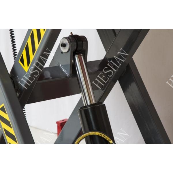 Table élévatrice hydraulique électrique de ciseaux de charge lourde du levage 5000kg en bois