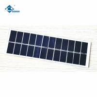 células solares cristalinas polis solares ZW-13248 do painel 5.5V de filme fino da eficiência elevada 0.8W