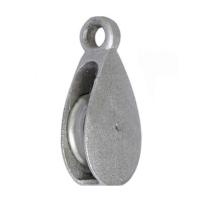 Polia de cabo de aço galvanizado Polia de cabo de polia simples 5T - 80T