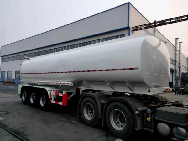 De Liangshan 30000l-60000l do combustível do petroleiro reboque de alumínio semi