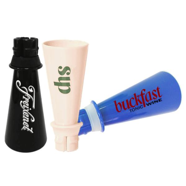 Reusable Plastic Silicone Prosecco Sippers Wine Champagne Bottle Sipper Pourer